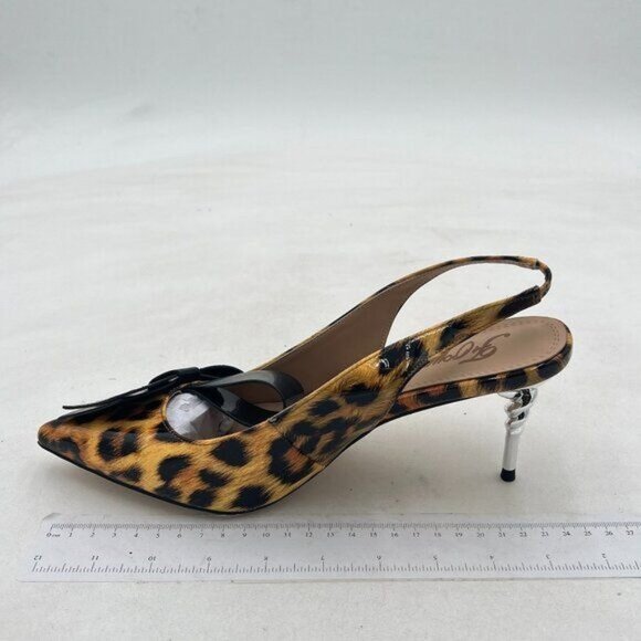 YDN Shoes - YDN Women Pointed Toe Slingback Slip on Dress Pumps Stiletto Mid Heels Evening